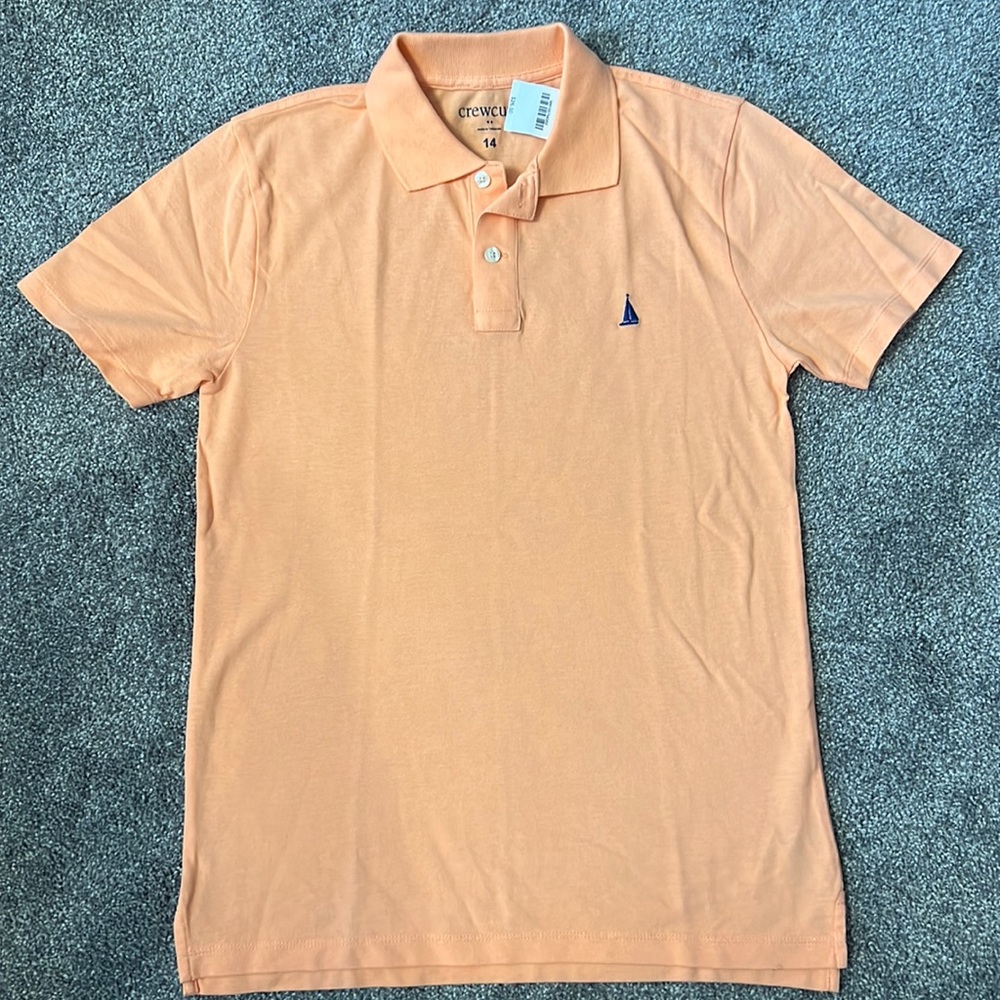 NWT J. Crew boys polo shirt (size 14)